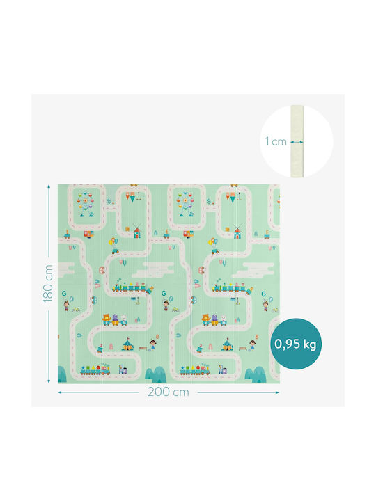 ikonka Детска игрална пътека Cars Многоцветен 180x200см