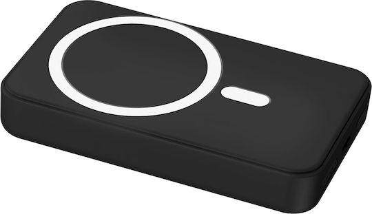 Moxie MagSafe Power Bank 5000mAh 10W cu Port USB-C Negru