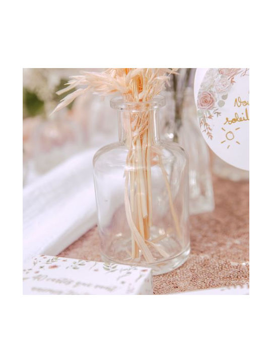 Beauty Home Dekorative Glasvase Faustin Transparente 6.8xH12cm
