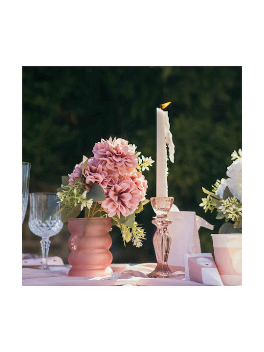 Beauty Home Διακοσμητικό Βάζο Glas Victor Rosa 11.5cm 1Stück