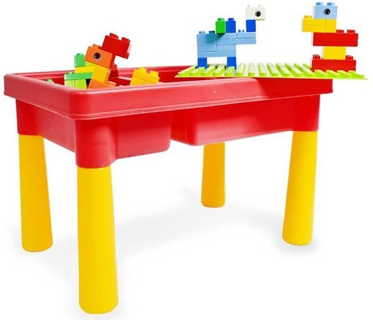 Kindertisch aus Plastik Rot MalPlay