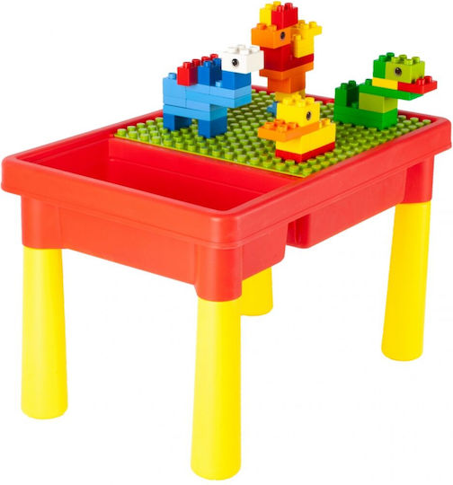 Kindertisch aus Plastik Rot MalPlay