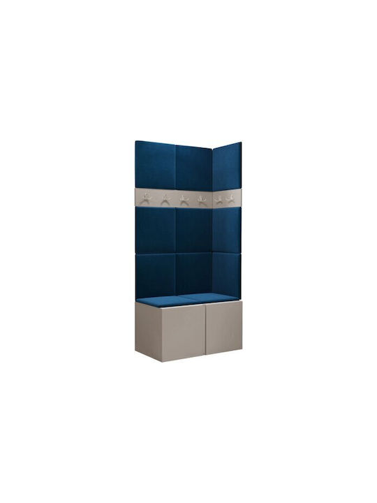 Hartford 264 Eingangsmöbel mit Spiegel Cashmere 84x46x186cm