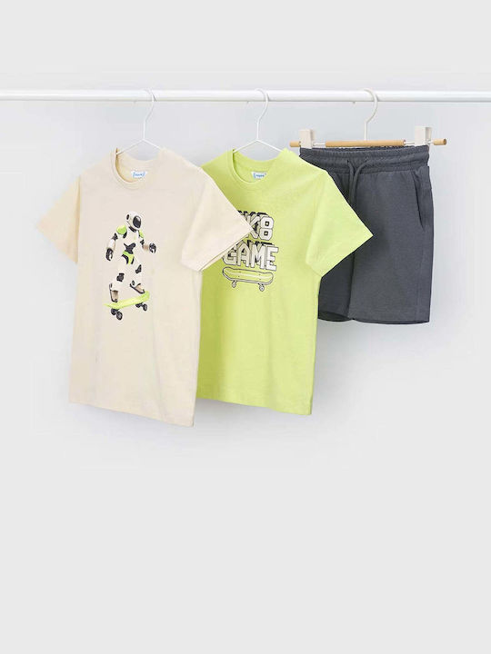 Kinder-Set mit Hose Sommer 3Stück Yellow