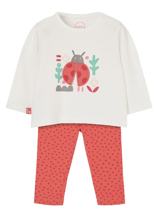 Kids Clothing Set with Leggings Winter 2 Pieces Off-White