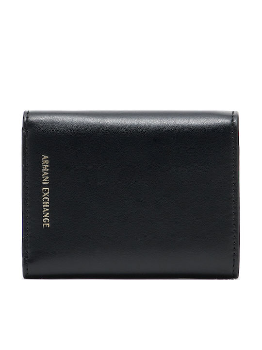 Armani Exchange Μικρό Γυναικείο Πορτοφόλι Μαύρο