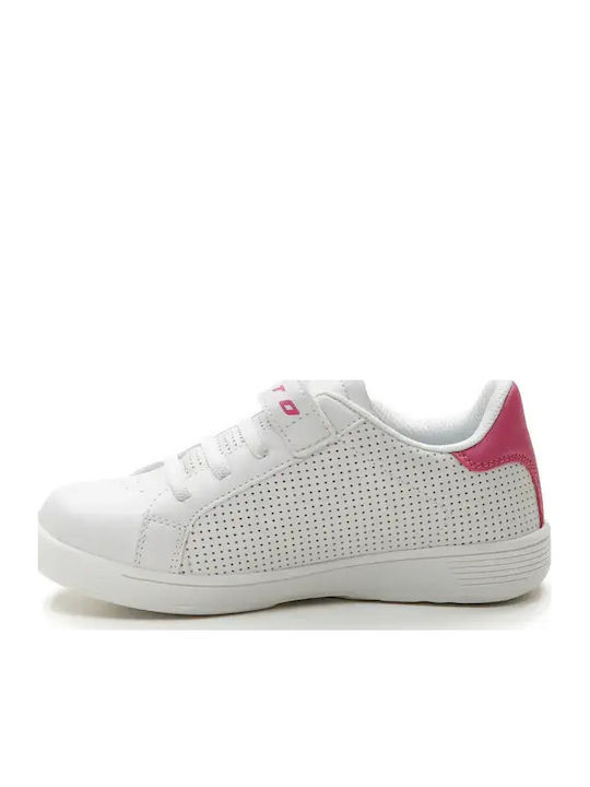 Kinder Sneakers mit Klettverschluss Weiß