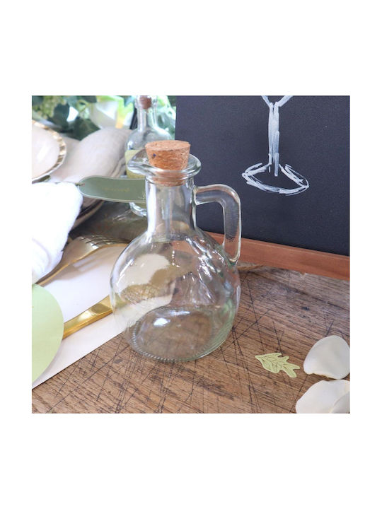 Beauty Home Olivia Μπουκάλι Νερού Γυάλινο με Φελλό Διάφανο 175ml Beauty Home Olivia Μπουκάλι Νερού Γυάλινο με Φελλό Διάφανο 175ml