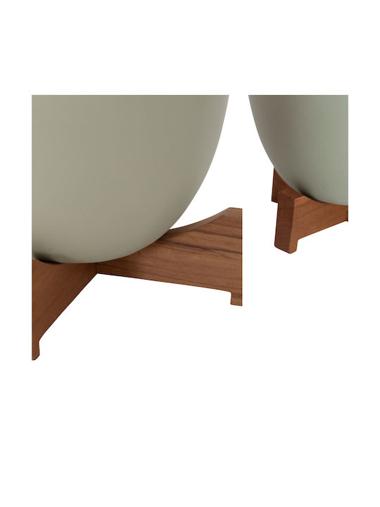 HomeMarkt Σετ 2 Γλάστρες Πήλινες Terracotta