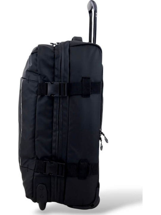 Diplomat Cabin Travel Suitcase Black With 2 Wheels Height 55cm