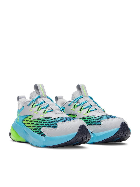 Scramjet 7 Kids Sports Shoes Running with Laces Blue