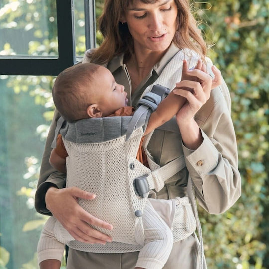 BabyBjorn Standard Baby Carrier Mini 3d Mesh White