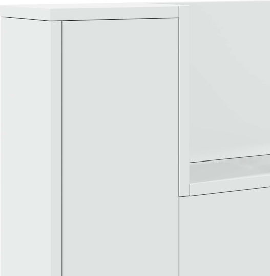 vidaXL Wooden Bed Headboard White 140x103.5cm