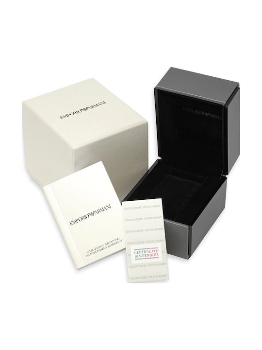 Emporio Armani Women's Watch with Pink Gold Metal Bracelet