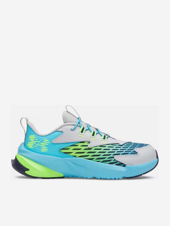 Bps Scramjet 7 Kids Sports Shoes Running with Laces Green