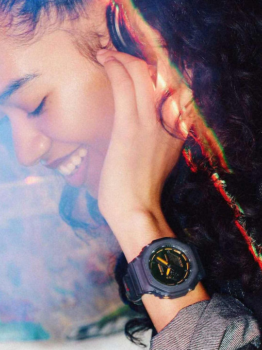 Casio Casio G-shock Ρολόι Μπαταρίας με Καουτσούκ Λουράκι