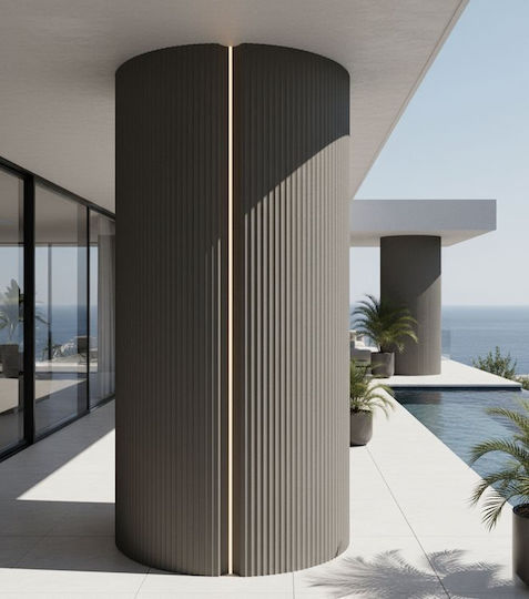 3D Wall Panels with Glue Gray 60x120cm
