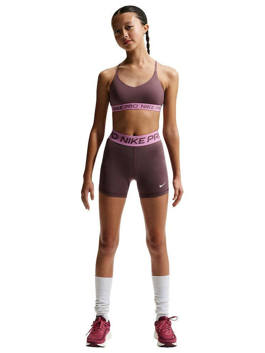 Kids Legging Sports Short Dri-Fit Red Pro