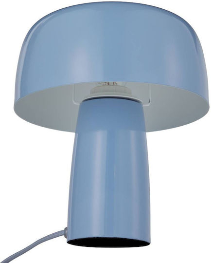 Butlers Table Lamp with Blue Shade and Base