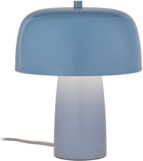 Butlers Table Lamp with Blue Shade and Base