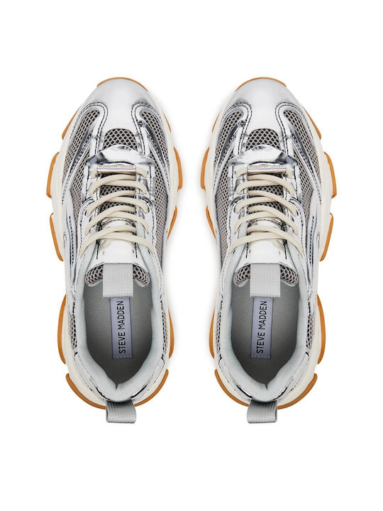 Possession-e Chunky Sneakers Metallic Silver