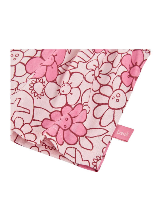 Kids Clothing Set with Summer Shorts 2 Pieces Pink