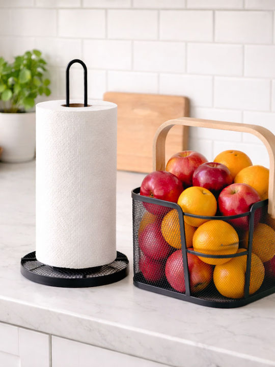Ankor Fruitieră Metalic Negru 24x23.5x16.1buc