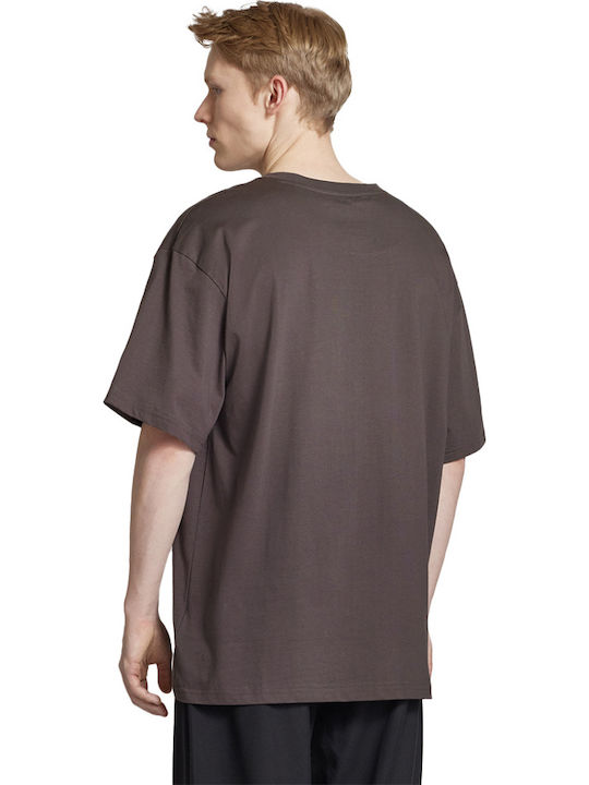 Small Signature T-shirt Brown KM-TE011-022-15IND