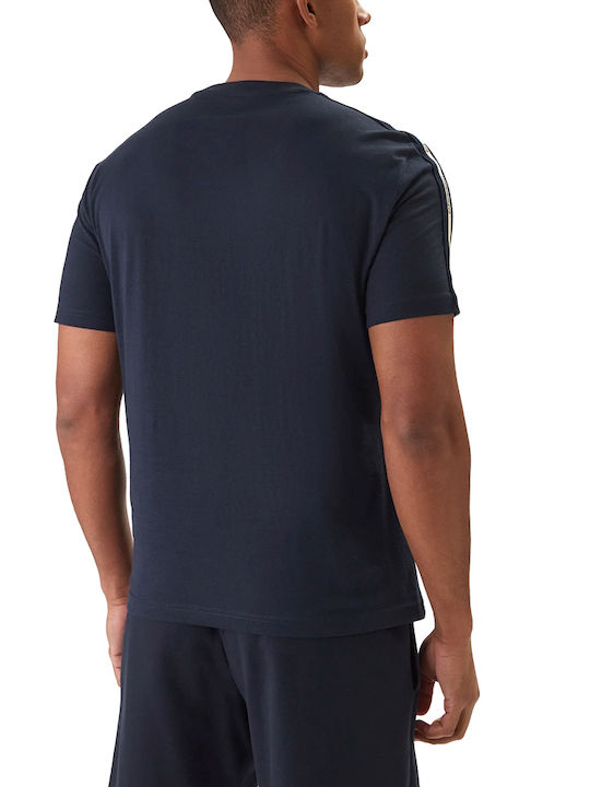 Emporio Armani T-shirt Μπεζ-μπλε