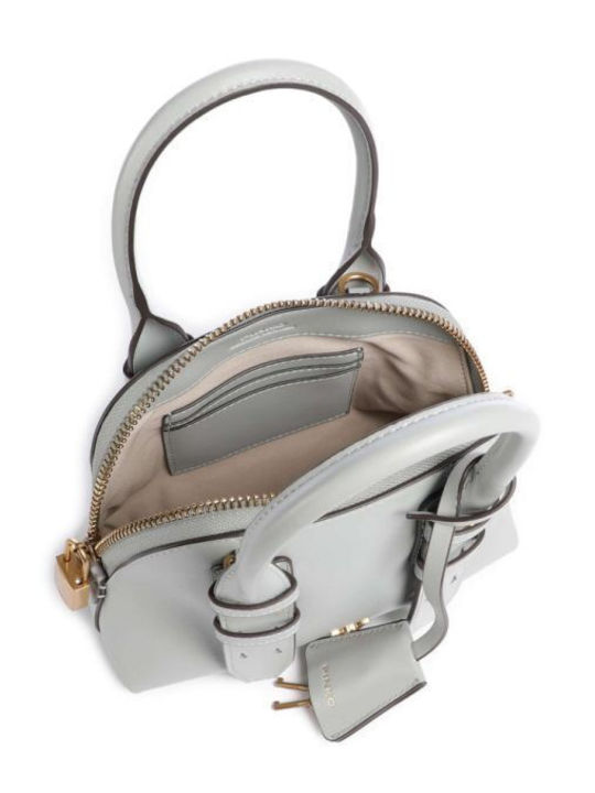 Bowling Leder Damentasche Handtasche Gray