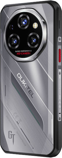 Oukitel WP62 5G Dual SIM (12GB/512GB) Resistant Smartphone Silver