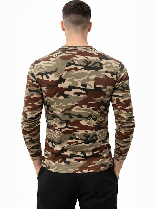 Long Sleeve Blouse Khaki
