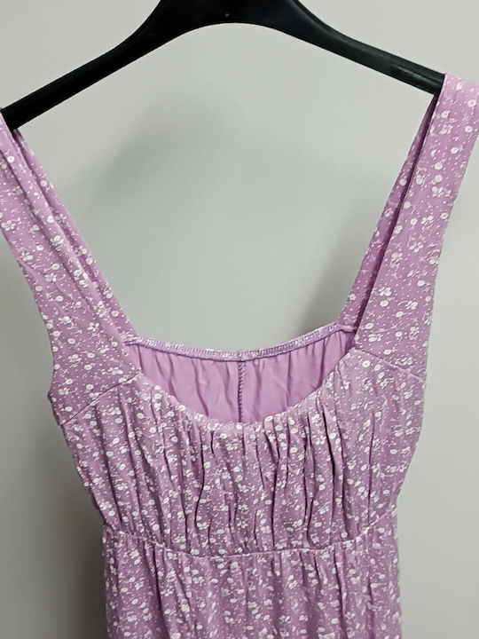 Sommer Mini Kleid Lilac