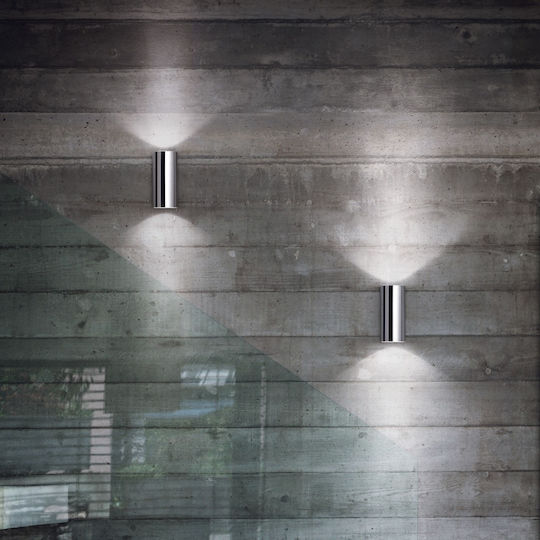 Ideal Lux Doppel Spot in Silber Farbe