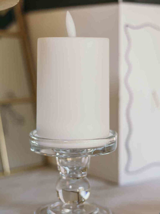 Beauty Home Ysée Glass Candle Holder 8.5x8.5cm