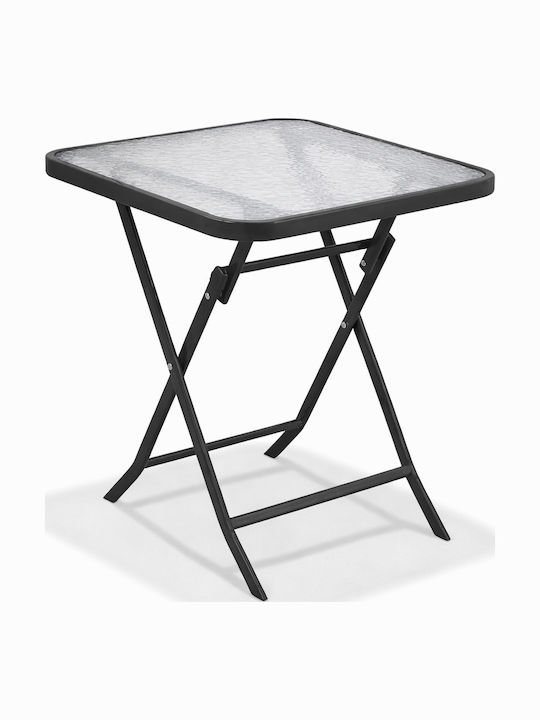 Garten- und Outdoor-Möbelsets für kleinen Balkon 3 Stück Anthrazit