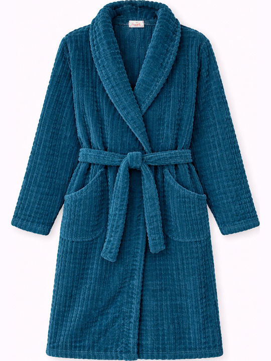 Koyote Winter Damen Robe Petrol Blue