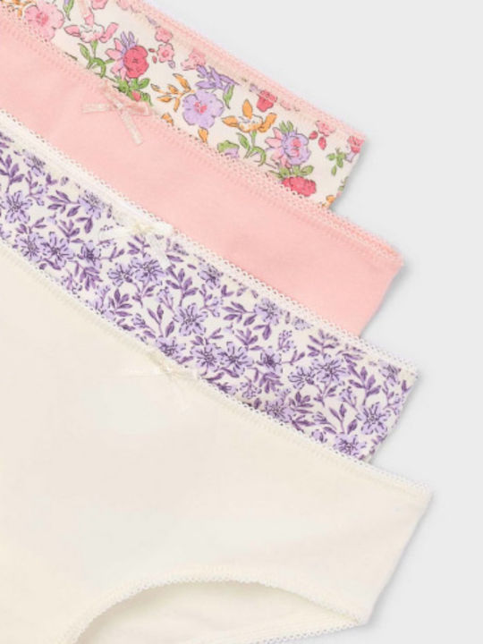 Mayoral Set Kinder-Slips Sugar White 4Stück