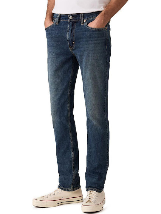 Dark Ανδρικό Παντελόνι Τζιν με Slim Εφαρμογή Dark Indigo