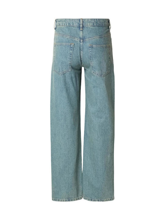 Men's Jeans Pants with Relaxed Baggy Fit Vintage Blue