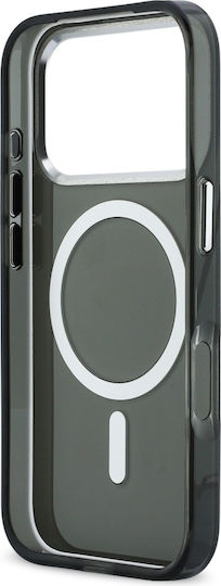 Karl Lagerfeld Karl + & Choupette Umschlag Rückseite Magsafe Iphone 17 Pro Schwarze