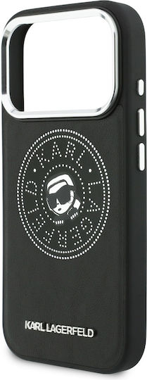 Handyhülle Karl Lagerfeld Point + & Karl Sketch Magsafe iPhone 17 Pro Max Schwarz