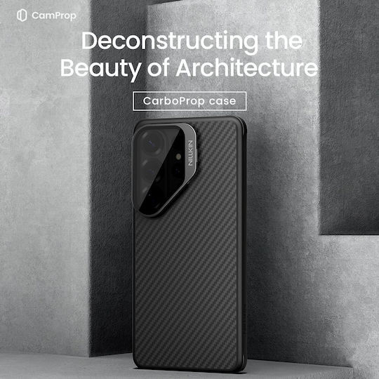 Nillkin Carboprop Aramid Magnetic Case Samsung Galaxy S26 Ultra Black Transparent 57983129404