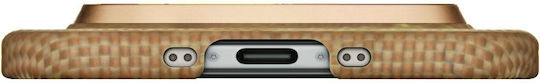 Pitaka Ultra-slim Back Cover Aramid Fiber 0.1mm Χρυσό (iPhone 17)