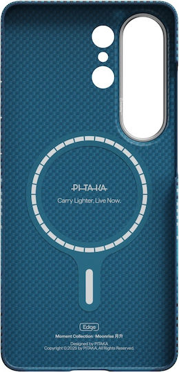Pitaka Back Cover Aramid Fiber / Πλαστικό Μπλε (Galaxy S26 Ultra)