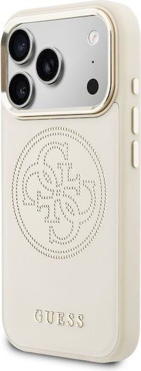 Guess Rückdeckel Kunststoff / Silikon Beige (iPhone 17 Pro)