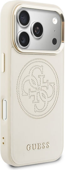 Guess Rückdeckel Kunststoff / Silikon Beige (iPhone 17 Pro)