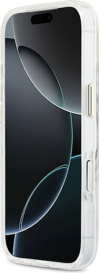 Guess Guess Iml Script Handyhülle Kunststoff / Silikon Transparent (iPhone 17 Pro)
