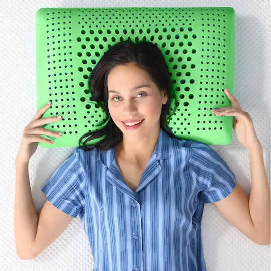Mentas Orthopedic Neck Pillow Green 60x40x15.5cm Mentas Orthopedic Neck Pillow Green 60x40x15.5cm