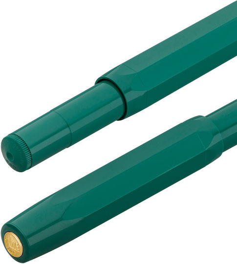 Kaweco Sport Stilou Medium Verde Cu Cerneală Roșie